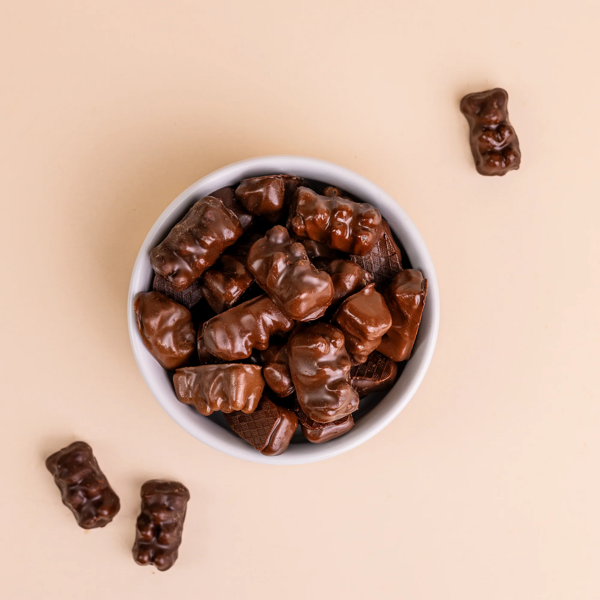 Swedish Dark Chocolate Gummy Bears - Image 2