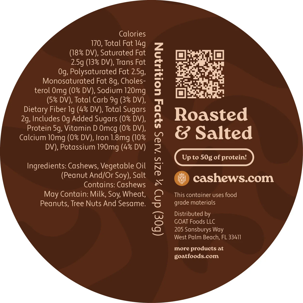 Roasted & Salted Cashews - Image 4