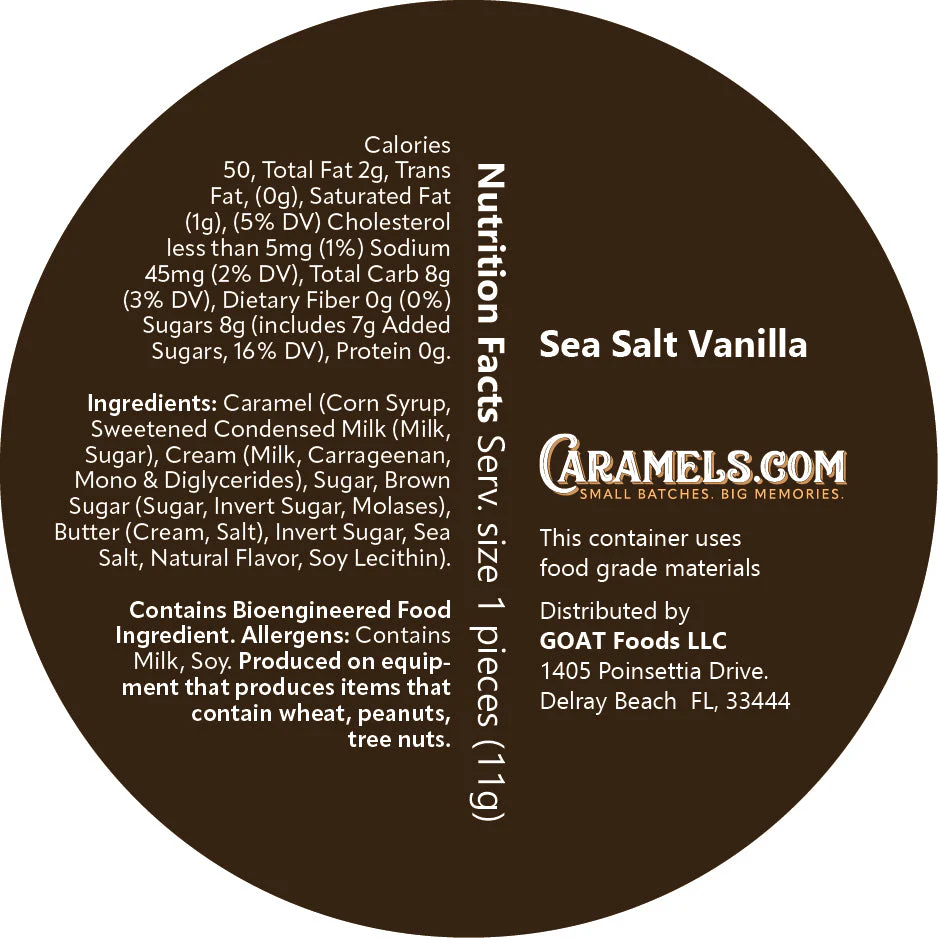 Sea Salt Vanilla Caramels - Image 8