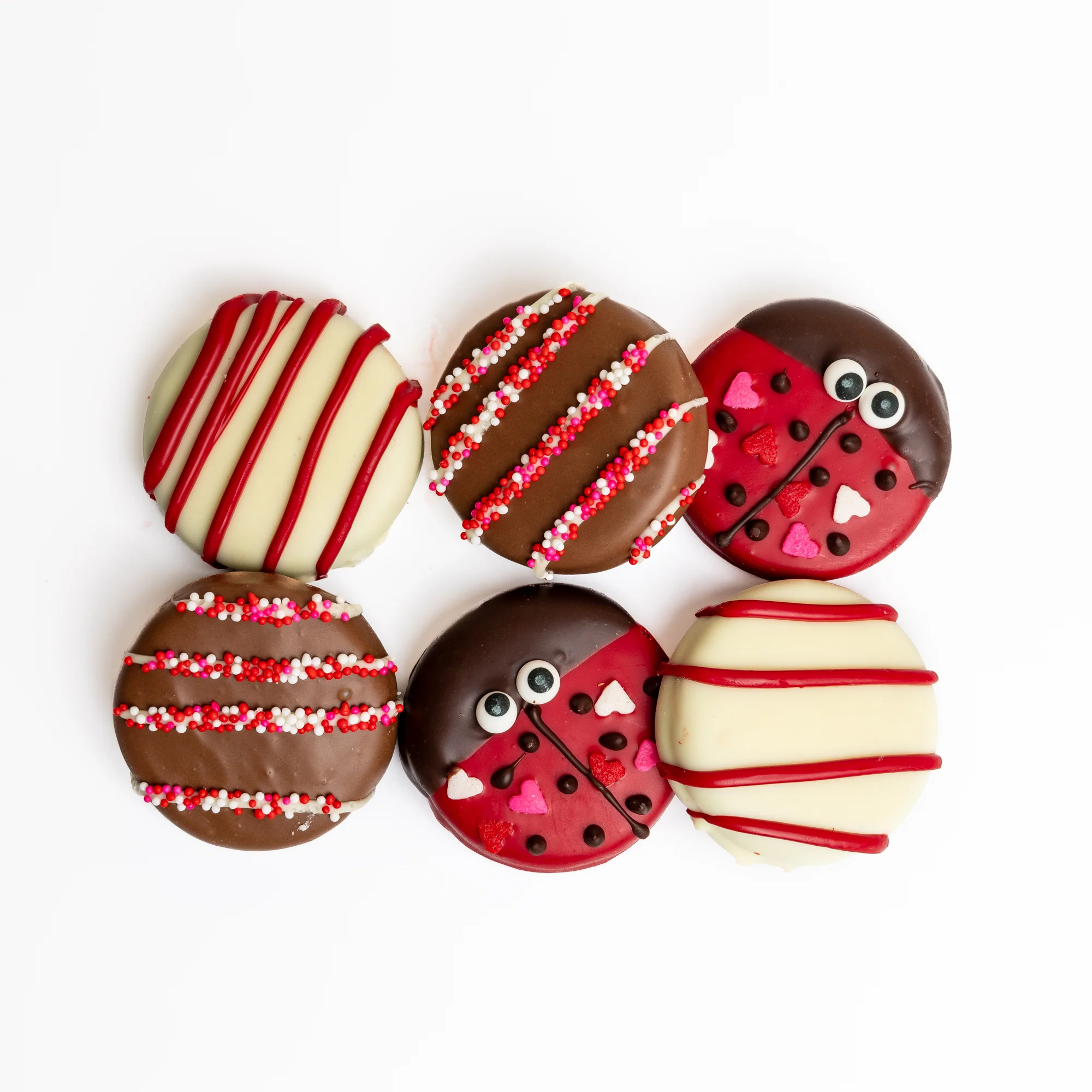 Lady Bug Hand-Dipped Belgian Chocolate Strawberries & Love Bug Oreos - Image 3